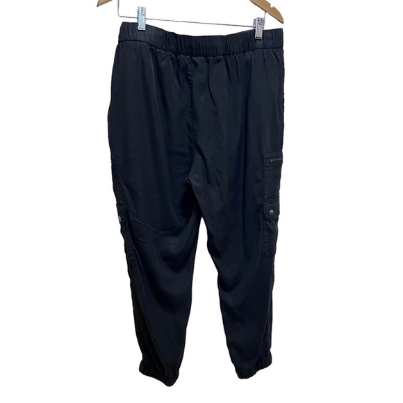 Banana Republic Cargo Black Jogger Size Large - Picture 3 of 12